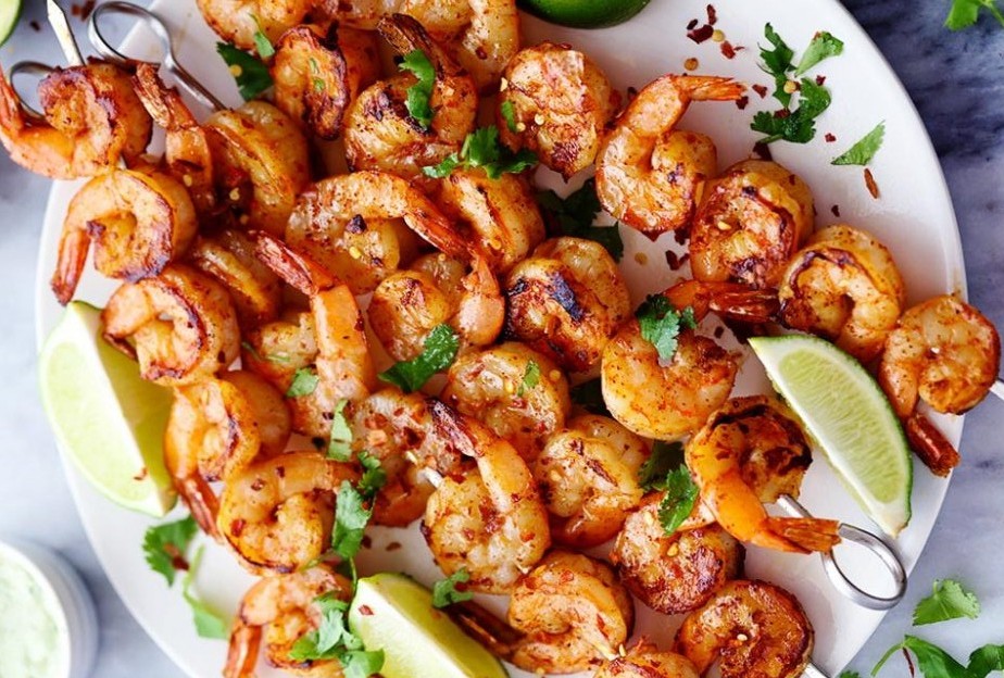 Camarones al ajo y finas hierbas en parrillada | prepara esta delicia