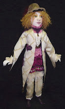 Merlot Air Dry Clay doll