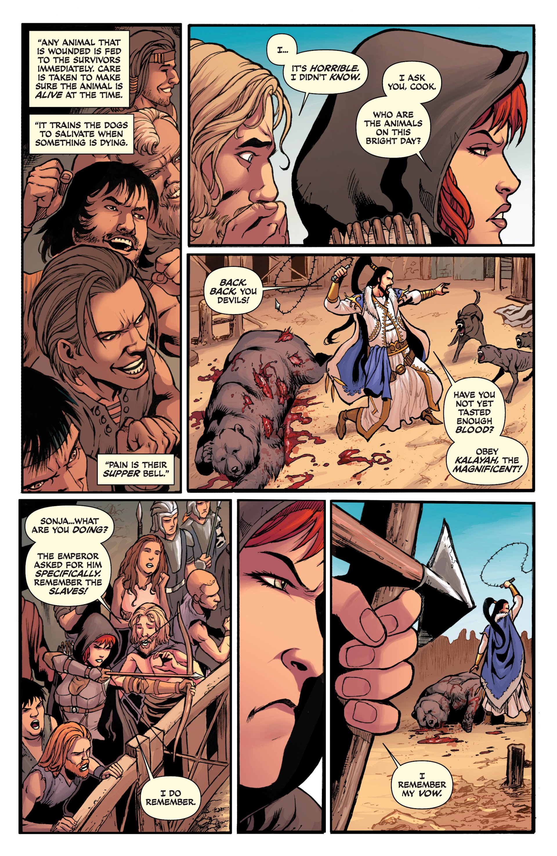 Read online Red Sonja (2013) comic -  Issue #8 - 12