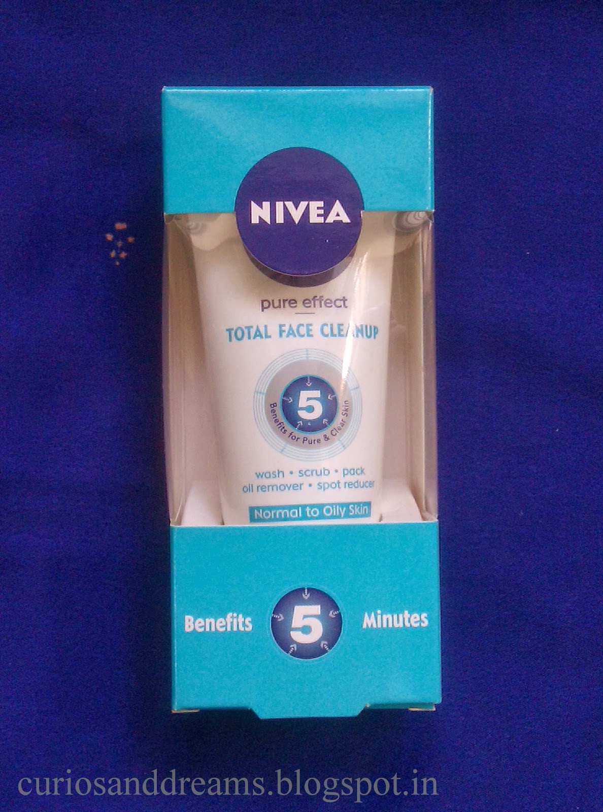 Nivea Pure Effect Total Face Clean Up  Review