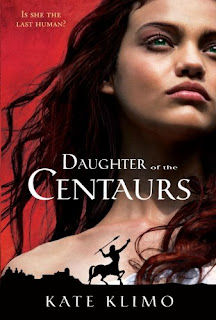 Book cover for Daughter of the Centaurs by Kate Klimo