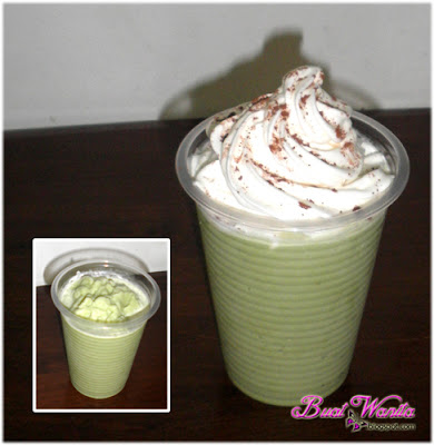Cara Buat Ice Blend Matcha Green Tea Sedap. Resepi Ais Blend Teh Hijau Latte Best.