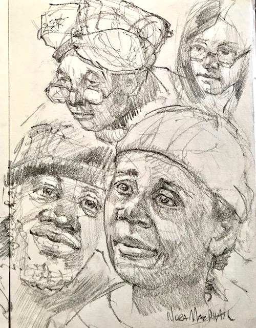 NORA MacPHAIL - ARTIST: a couple of sketchbook pages