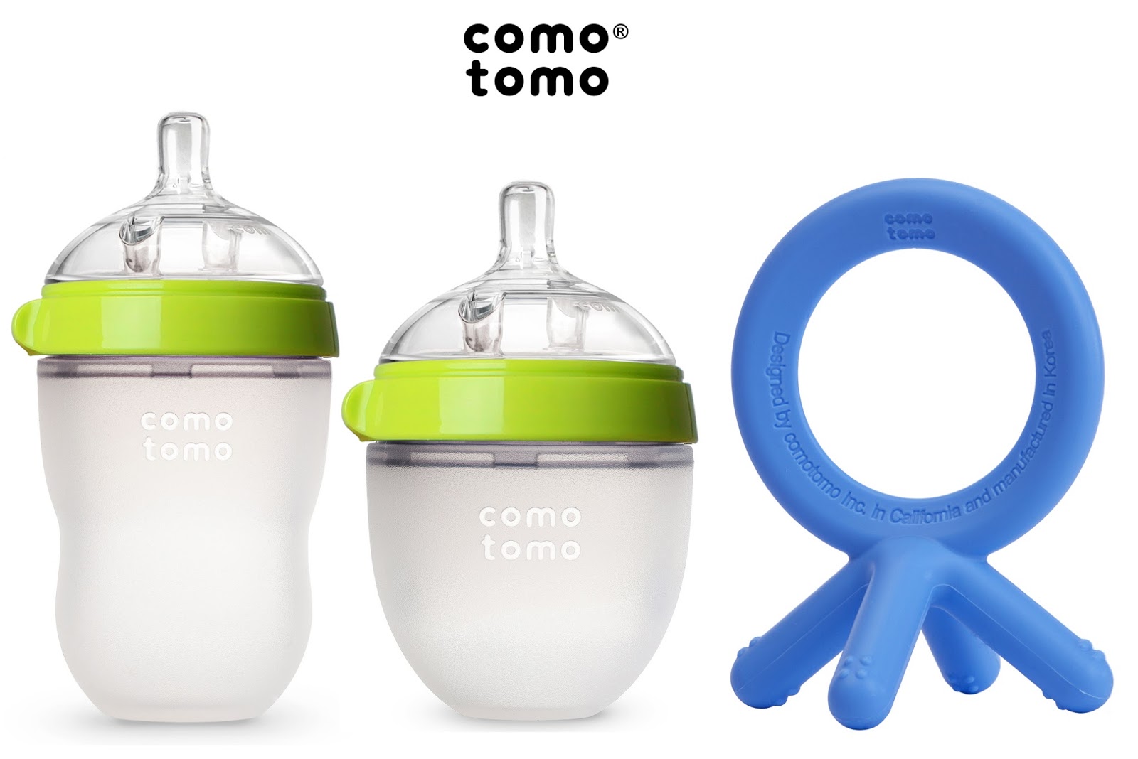 Wafflemama. Comotomo Baby Bottles & Teether Giveaway!