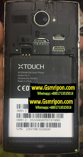 XTOUCH E1 Flash File Death Phone Hang Logo LCD Blank Virus Clean Recovery Done ! This File Not Free Sell Only !!