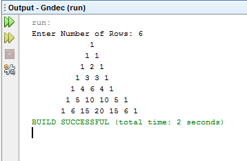 Pascal Triangle Java - PROGRAMMING
