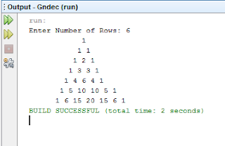 Pascal Triangle Java - PROGRAMMING