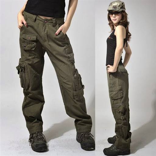 Model Celana Army Untuk Cewek/Wanita Terbaru 2017/2018