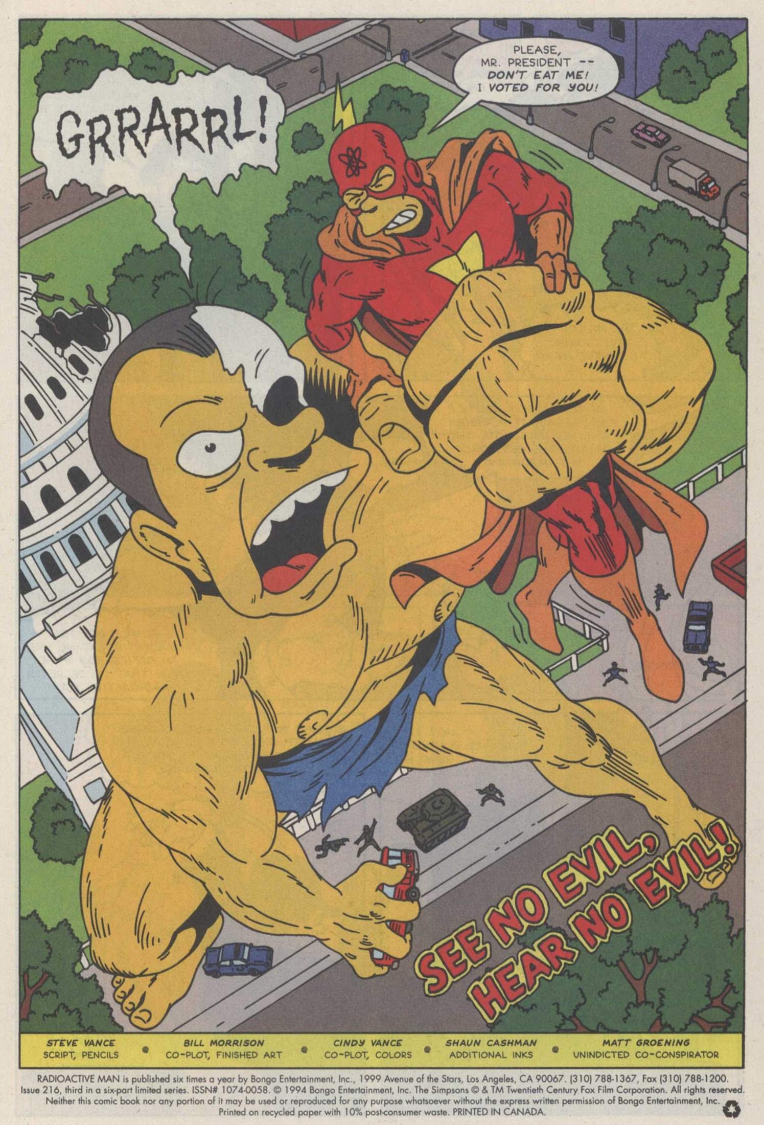 Read online Radioactive Man (1993) comic -  Issue #3 - 3