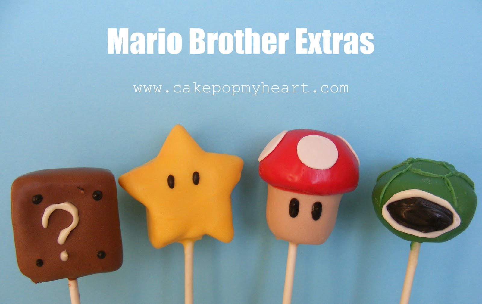 Mario Brothers Cake Pops Mario Brothers Cake Pops