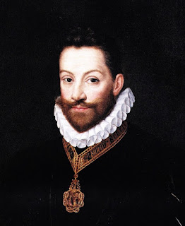 A  portrait of Emanuele Filiberto, Duke of  Savoy, by an unknown artist