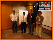 Dr Ismail Tambi,Prof Ralf Henkel S.Africa ,Tengku Shahril BMB and Prof Saiful Bahari USM Nu-Prep100