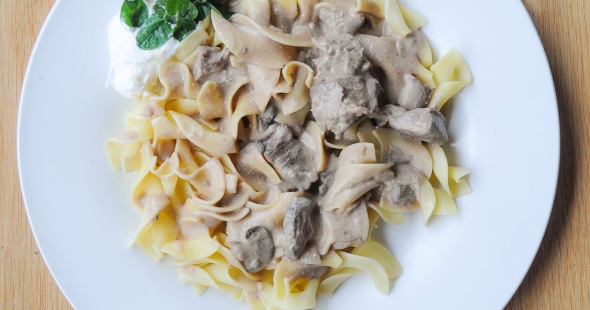 Jenny's Colorful Life Beef Stroganoff Easy and Delicious Slow Cook Recipe