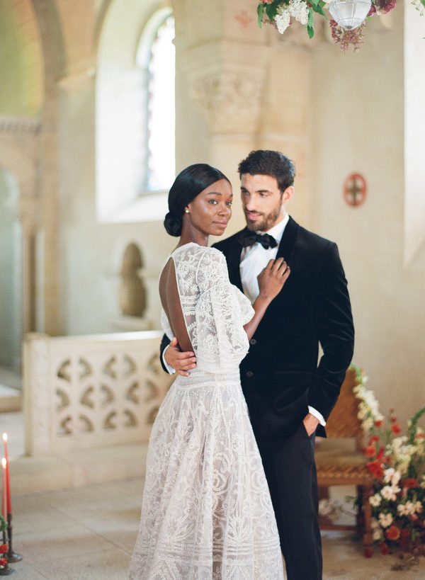 vestido de casamento afro