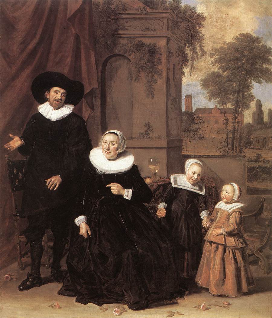 It S About Time 17c Portraits Families Head Outside As Man