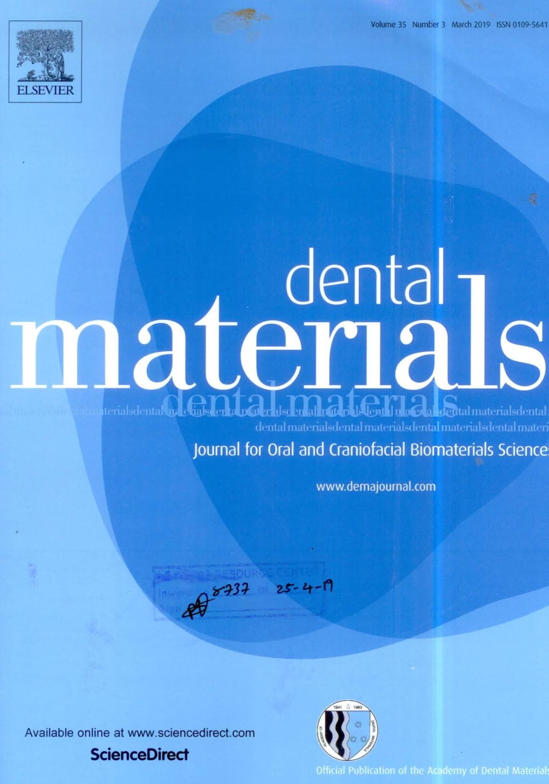 https://www.sciencedirect.com/journal/dental-materials/vol/35/issue/3