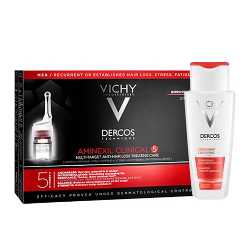 Pratik Cilt Bakim Onerileri Erkekler Icin Sac Dokulmesine Karsi Set Vichy Dercos Aminexil