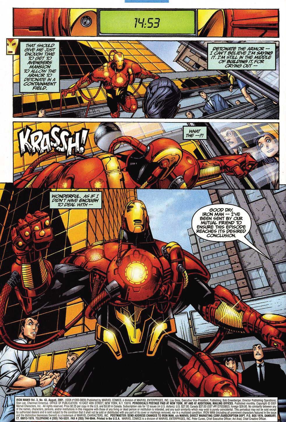 Read online Iron Man (1998) comic -  Issue #43 - 4