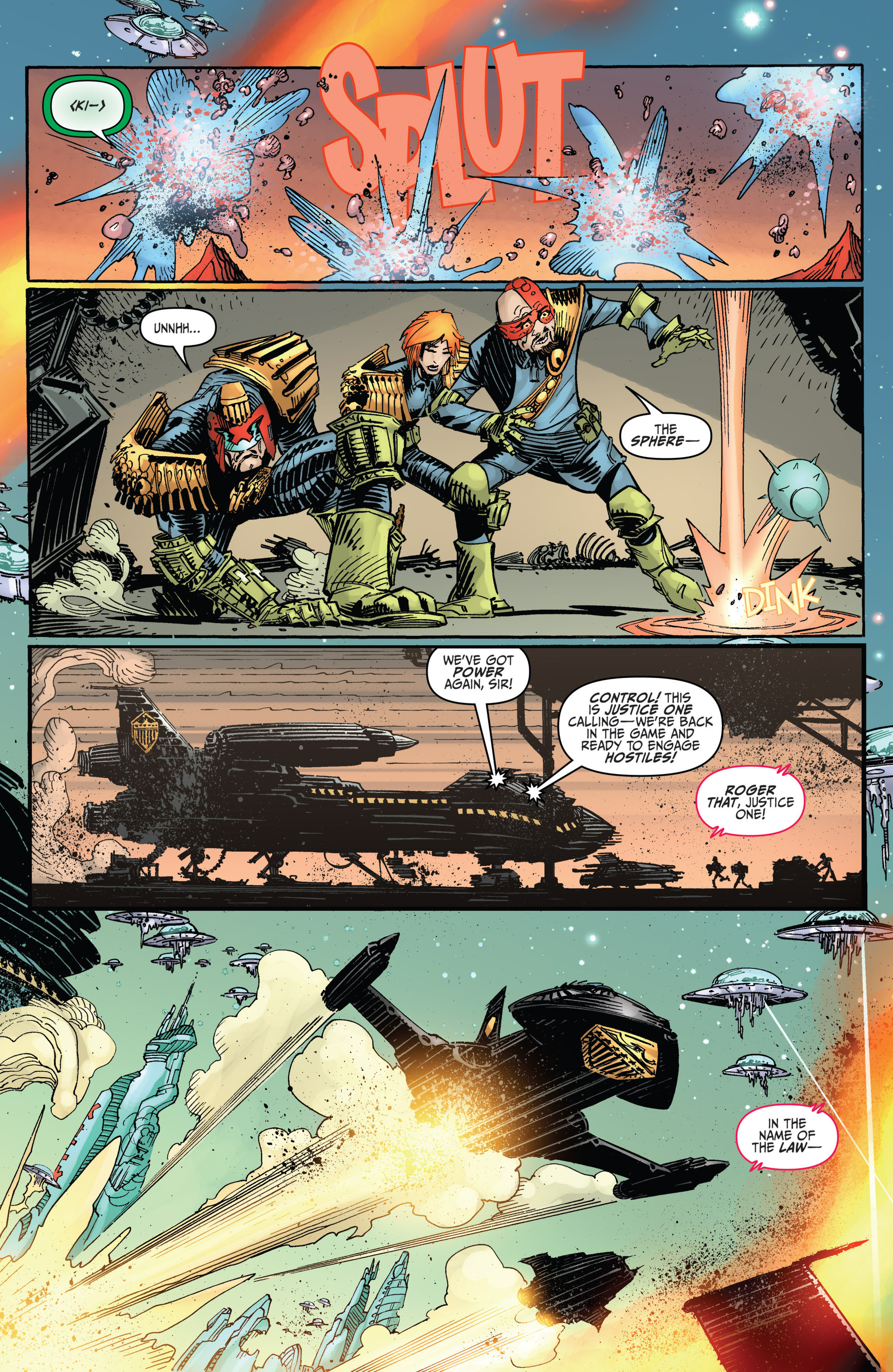 Read online Mars Attacks Judge Dredd comic -  Issue #4 - 19