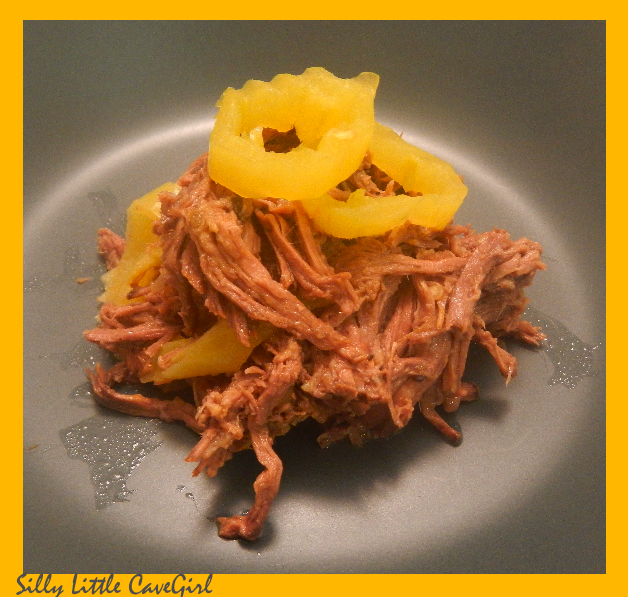 Silly Little CaveGirl Banana Pepper Pulled Beef