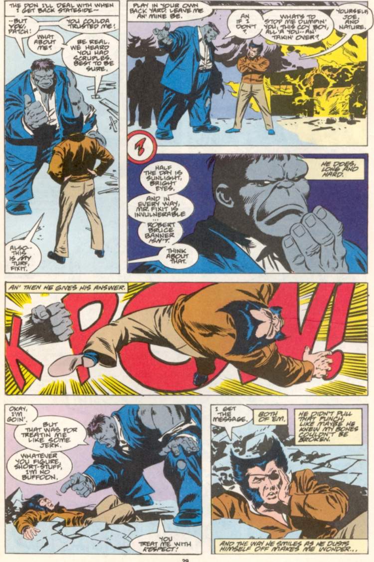 Wolverine (1988) Issue #8 #9 - English 21