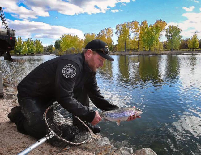 OUTDOORS NM Trout stocked all winter long to satisfy New Mexico anglers