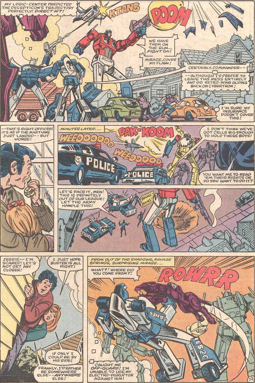 Read online The Transformers (1984) comic -  Issue #2 - 20