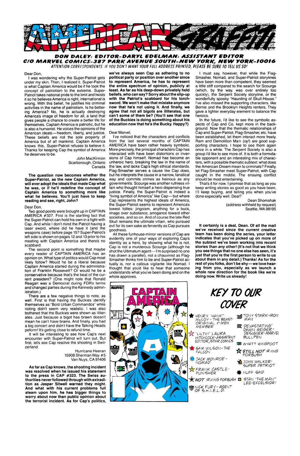 Read online Captain America (1968) comic -  Issue #333 - 24