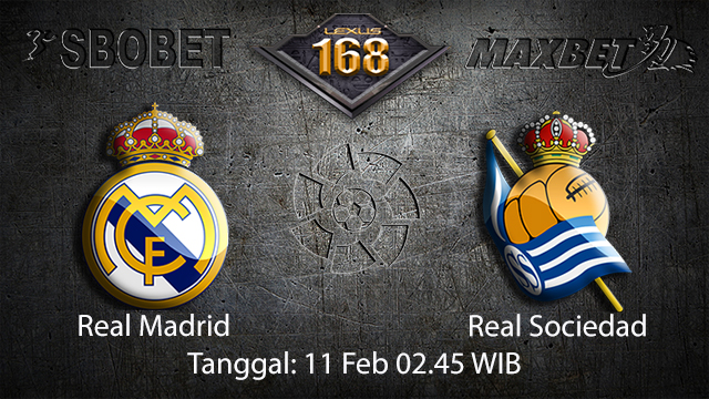 PREDIKSIBOLA - PREDIKSI TARUHAN BOLA REAL MADRID VS REAL SOCIEDAD 11 FEBRUARI 2018 ( SPANISH LA LIGA )