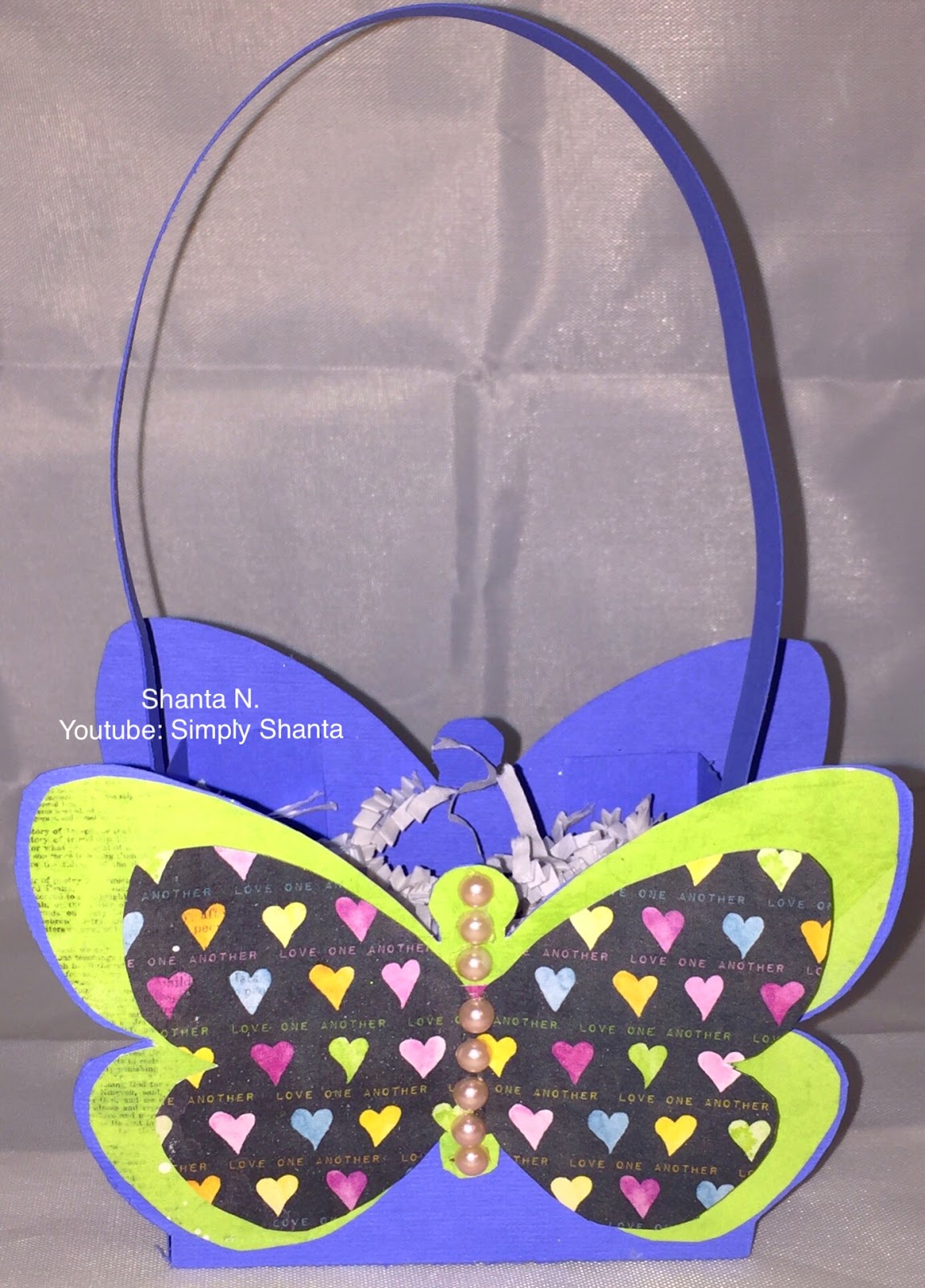 Butterfly Treat Box Creating From My Heart