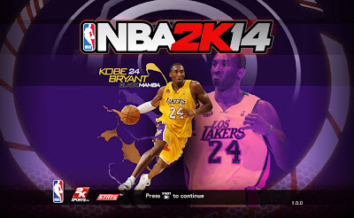 NBA 2K14 Lakers' Kobe Bryant Startup Screen Mod