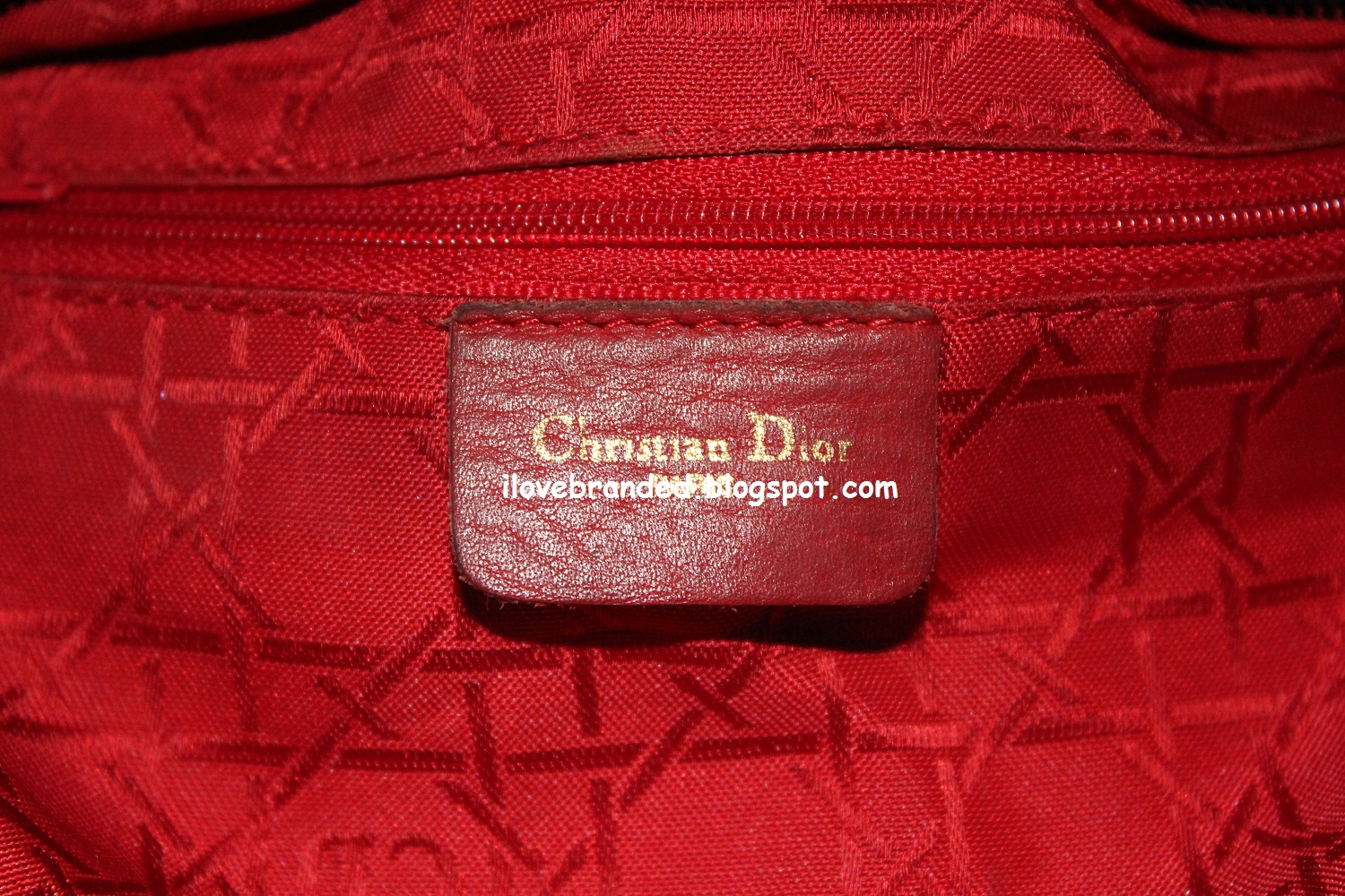 I Love Branded: Christian Dior Lady Dior Tote Bag (SOLD)