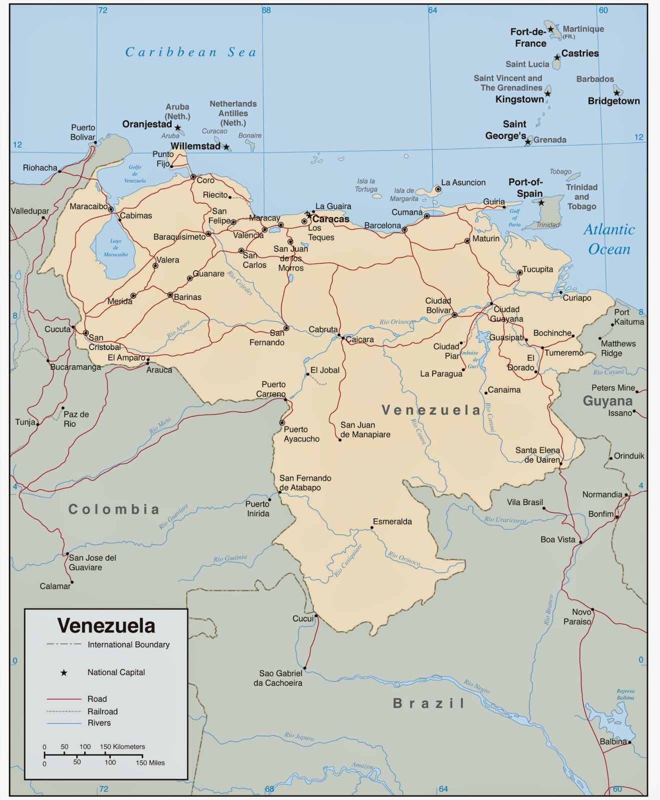 Editor audiovisuals el templat: Mapa Venezuela en vector