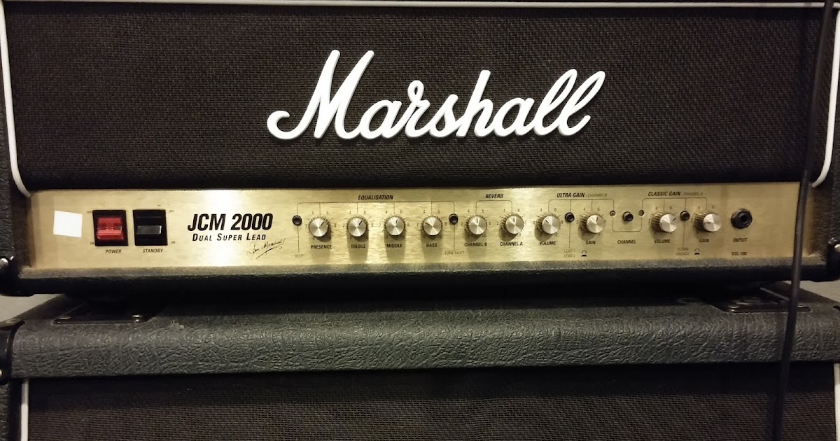 Atoragon's Guitar Nerding Blog: Review: Marshall JCM 2000 DSL