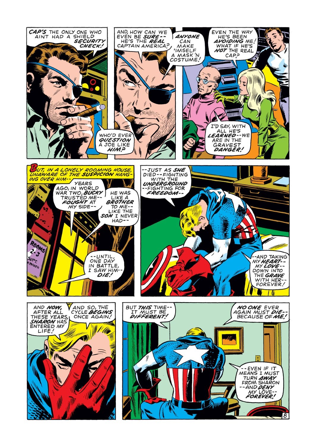 Read online Captain America (1968) comic - Issue #127 - 9