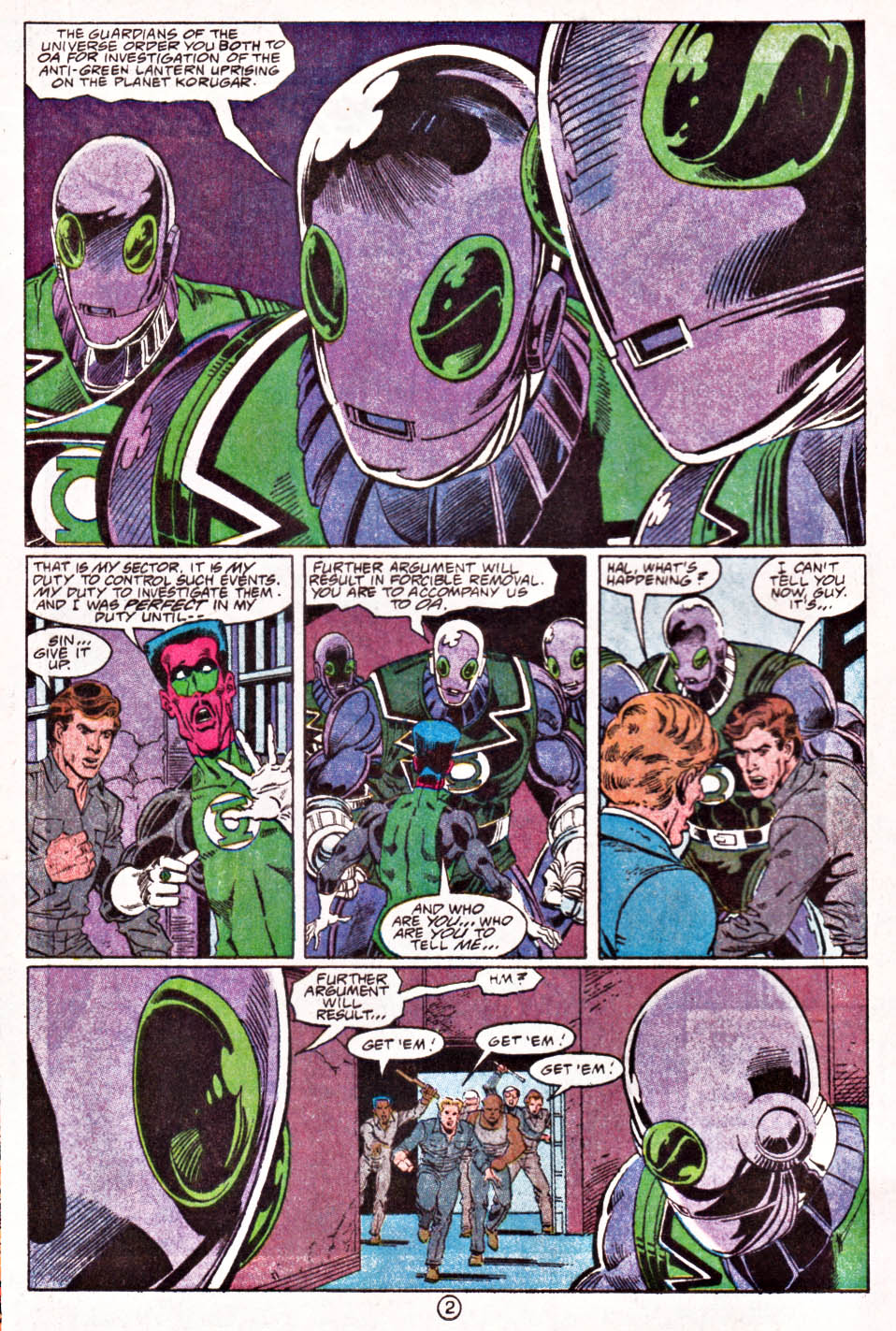 Read online Green Lantern: Emerald Dawn II comic -  Issue #6 - 3