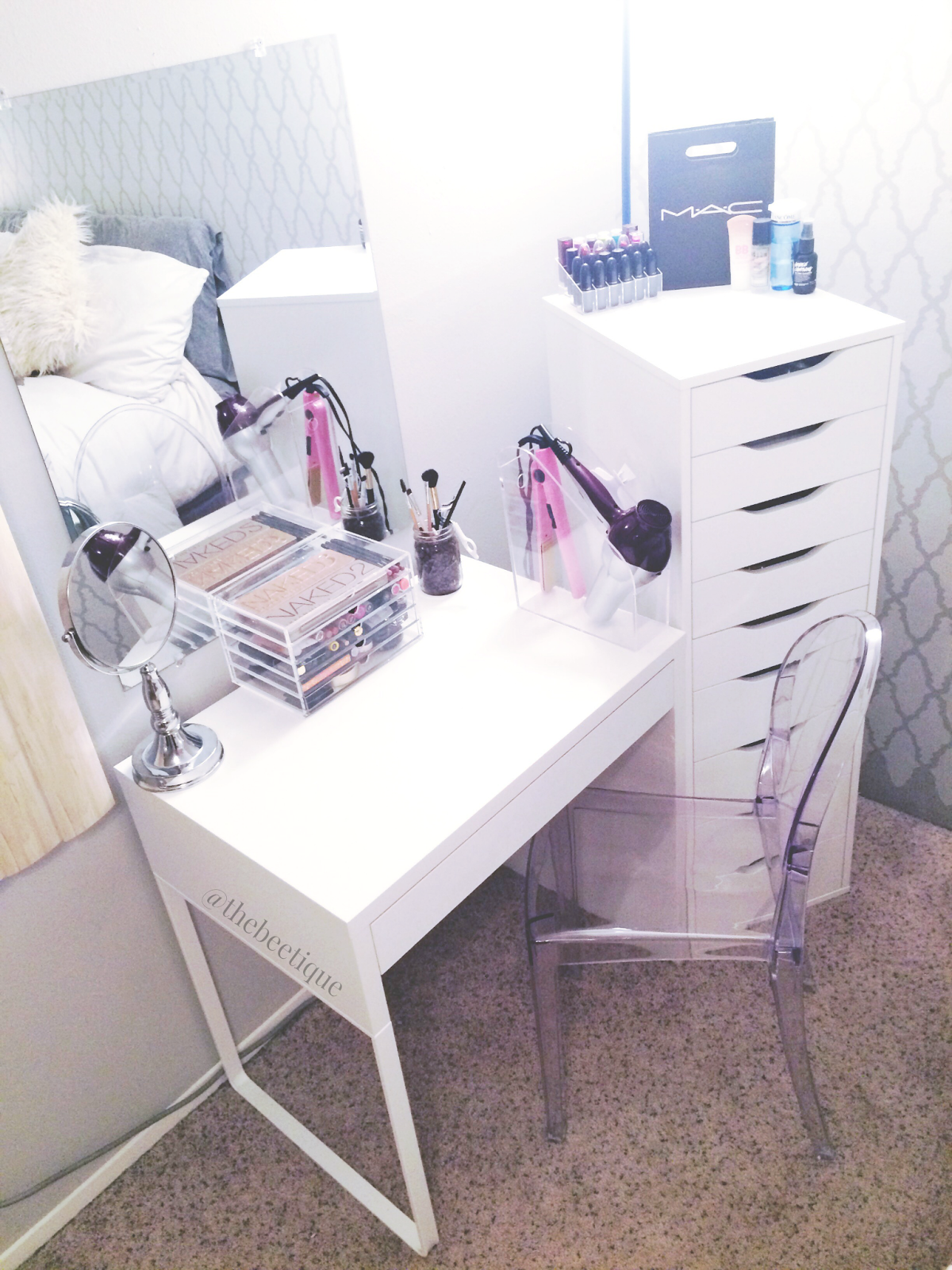The Beetique DIY ;; IKEA Vanity Trends