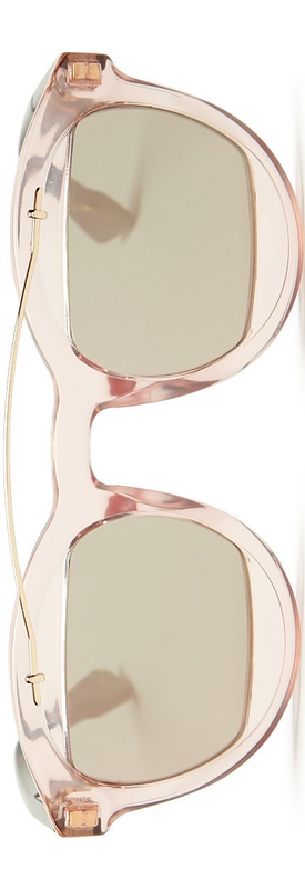 Dior Diorama 3 Sunglasses, 55mm Havana Pink Light Gold/Brown Gradient