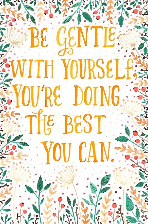 Sparkly Runner Be Kind To Yourself