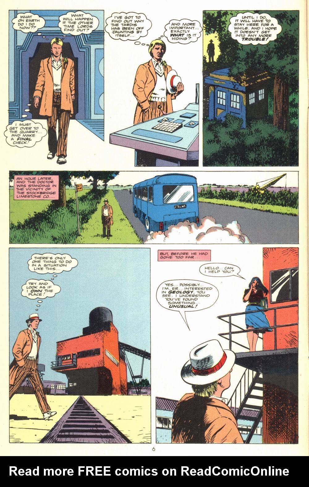 Doctor Who (1984) issue 20 - Page 8