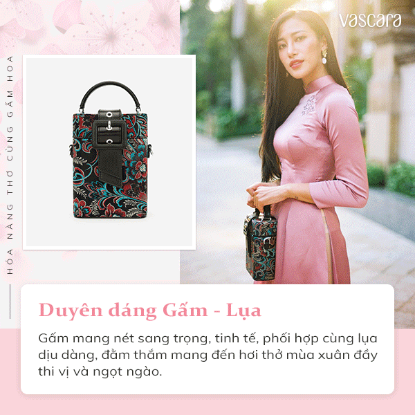 Hóa Nàng Thơ Mùa Xuân Cùng Chất Liệu Gấm Hoa Đầy Mê Hoặc