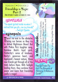 My Little Pony Friendship is Magic - Part 2 Series 3 Trading Card