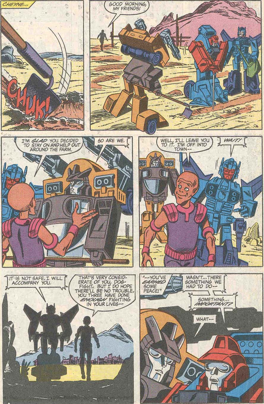 Read online The Transformers (1984) comic -  Issue #63 - 13