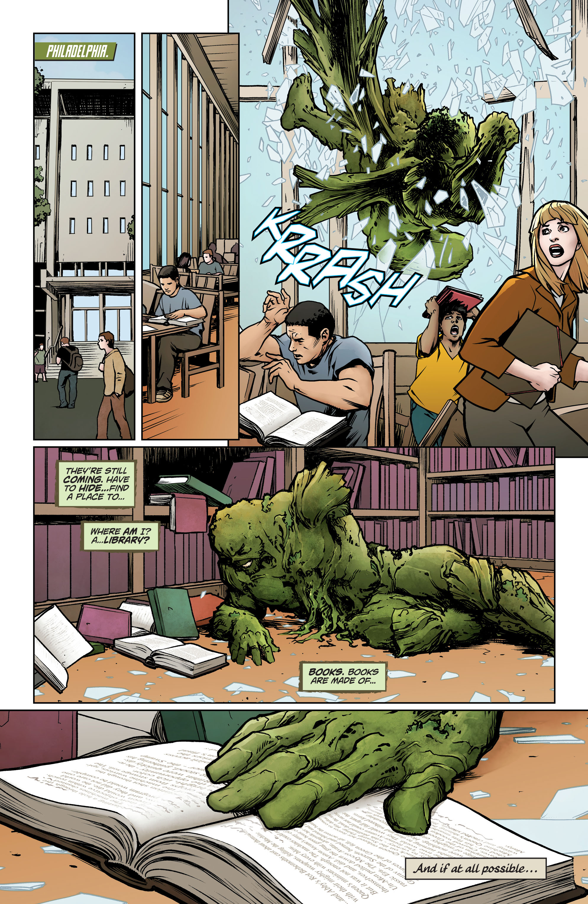 Read online Swamp Thing (2011) comic -  Issue #40 - 15