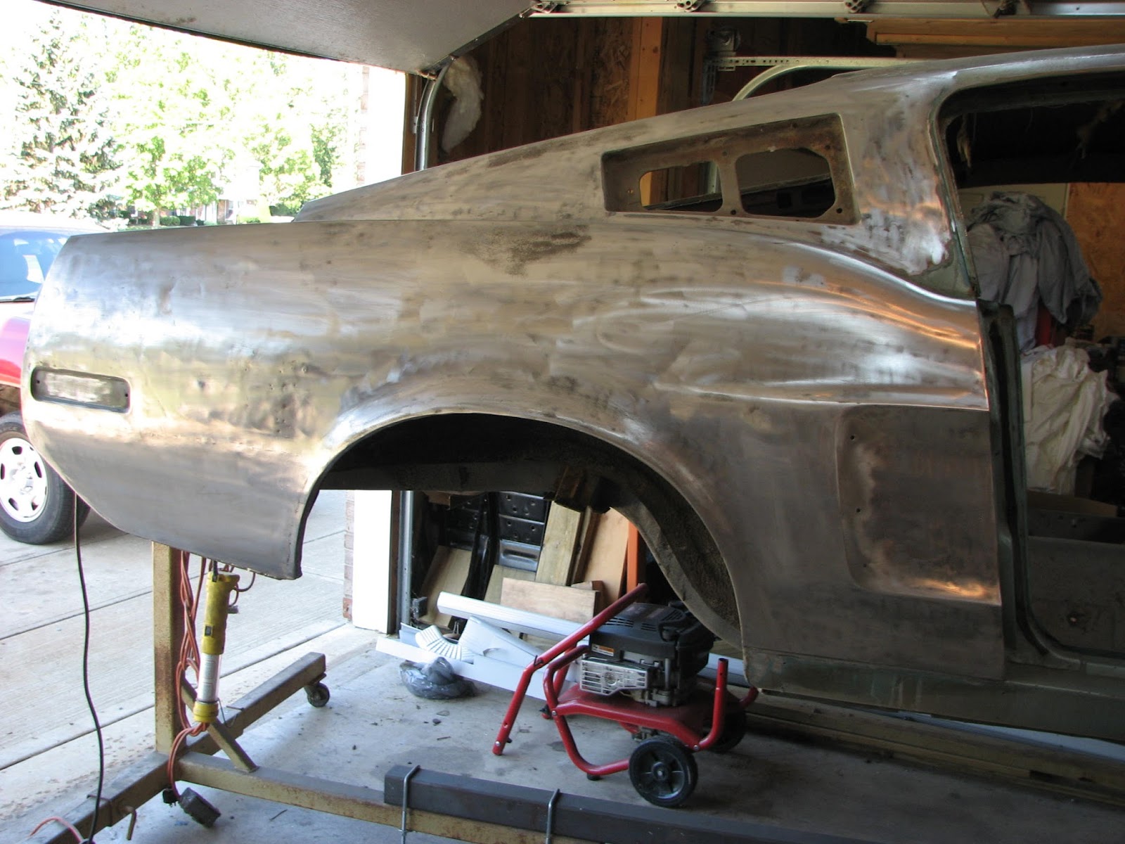 1968 Mustang Fastback Resurrection: Right Rear Quarter Panel - Part 8
