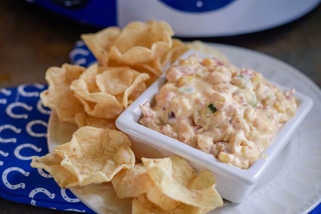 A flavorful crock pot chip dip great for all occasions 