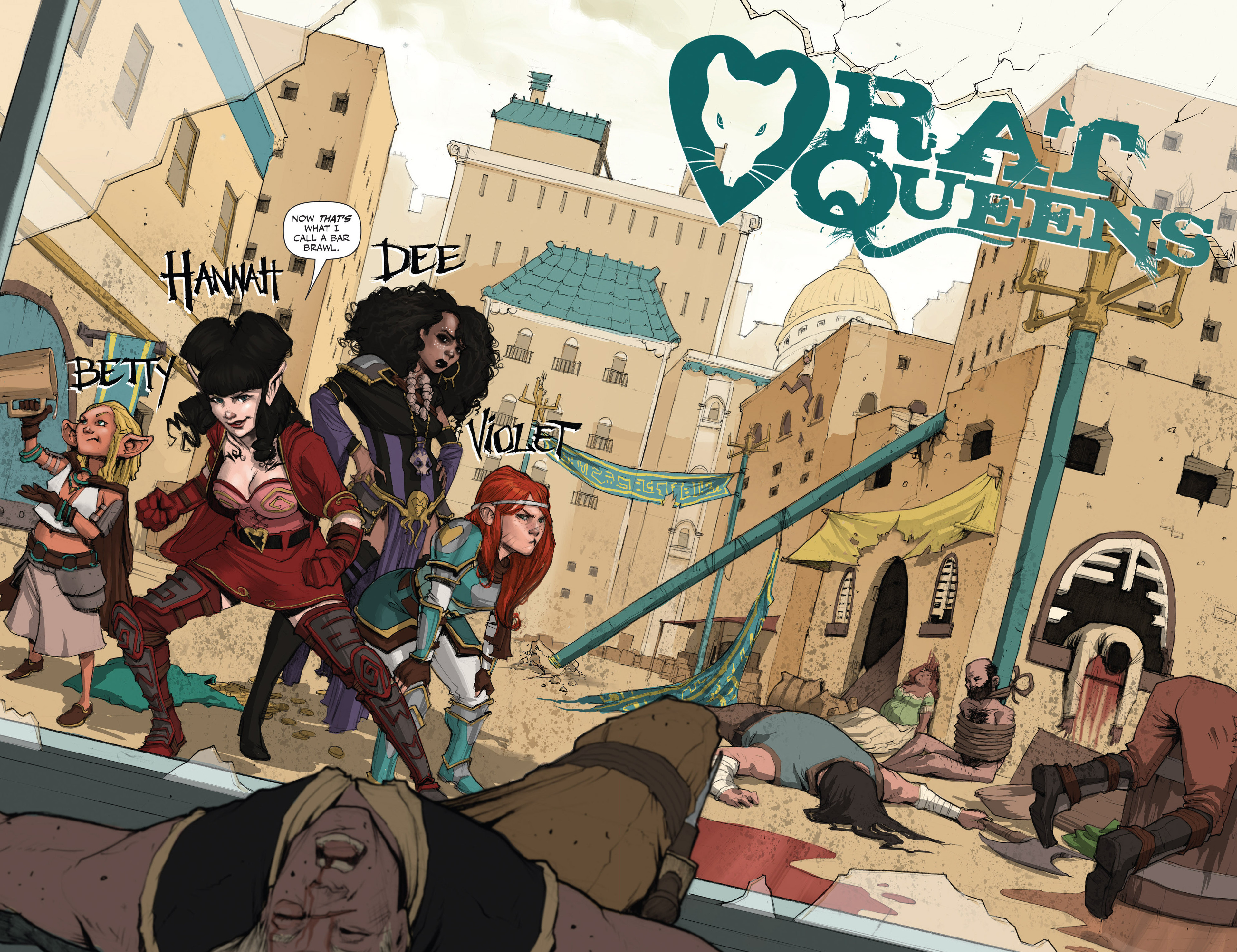 Read online Rat Queens (2013) comic -  Issue #1 - 4