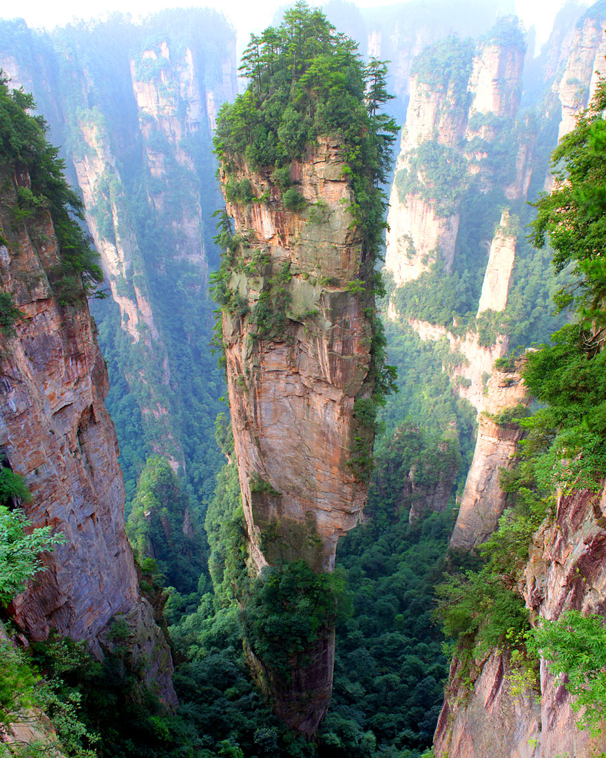 Tianzi Mountains, China 20 Unbelievably beautiful places.