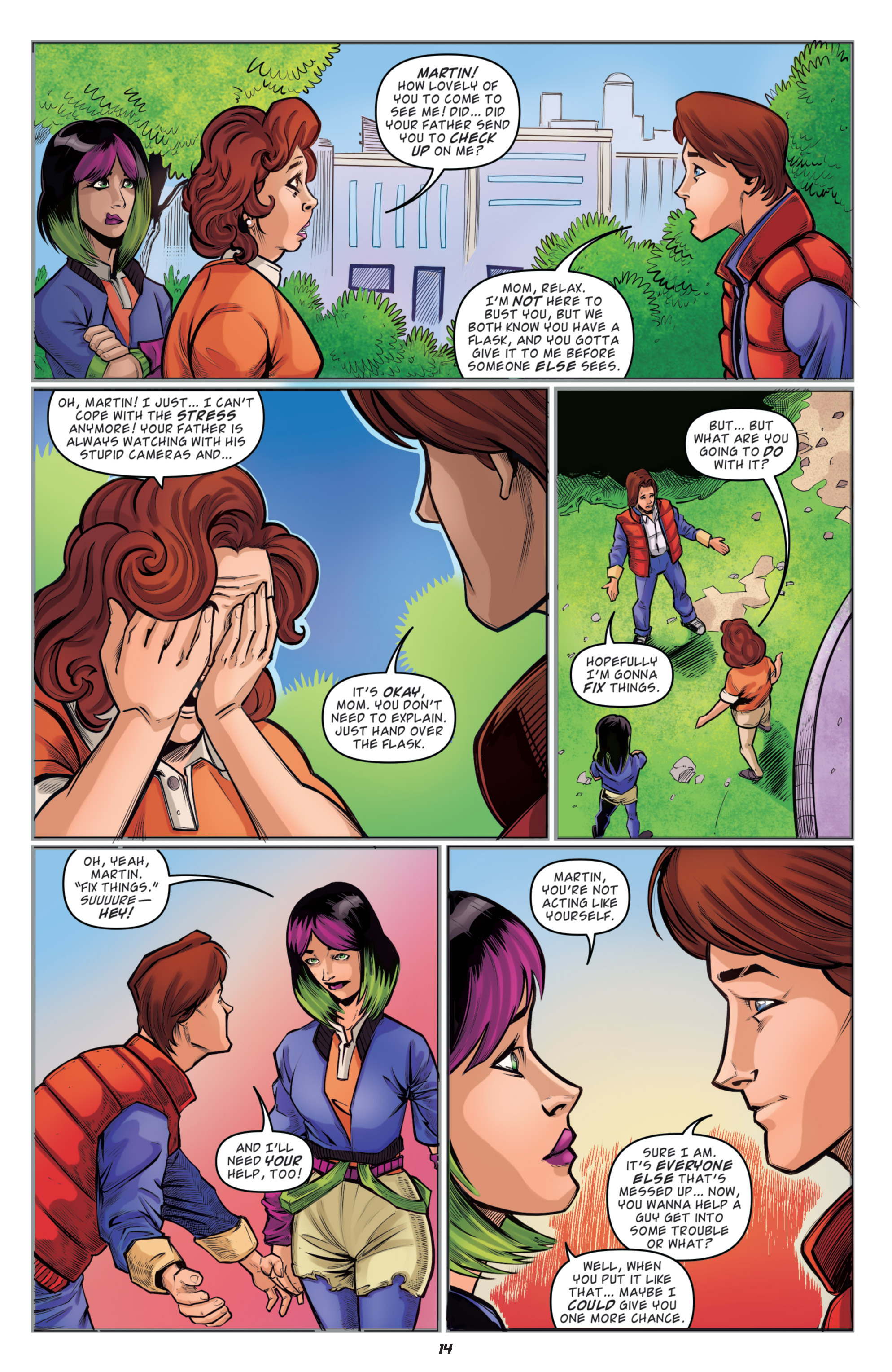 Read online Back to the Future: Citizen Brown comic -  Issue #3 - 16