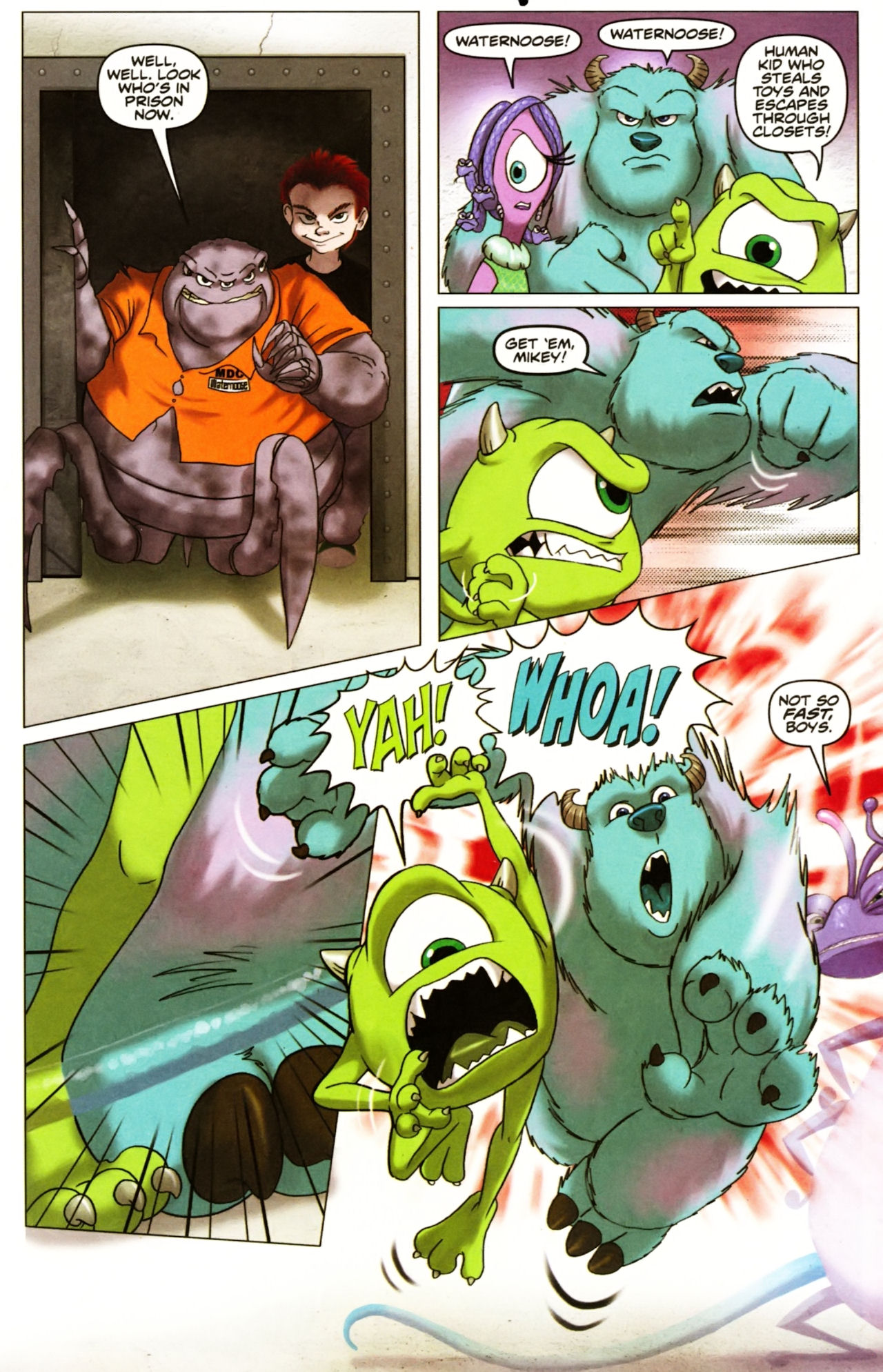 Read online Monsters, Inc: Laugh Factory comic -  Issue #4 - 12